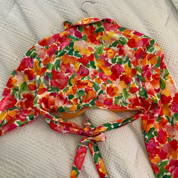 Bydee Long-sleeved floral crop - Picture 3 of 7